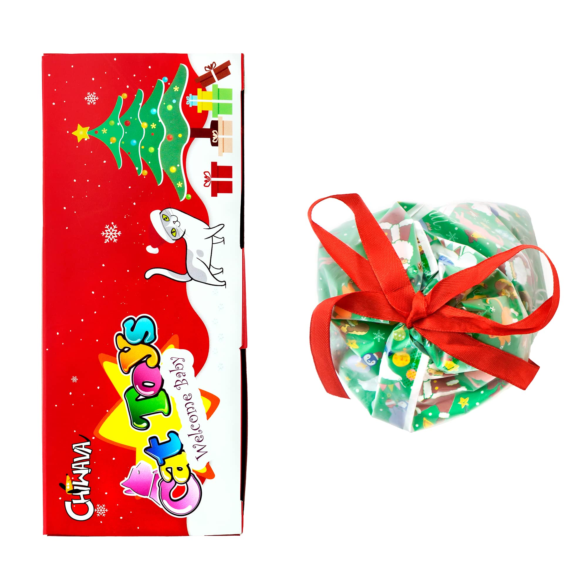 CHIWAVA festive packaging image highlights holiday gifting option for cats.