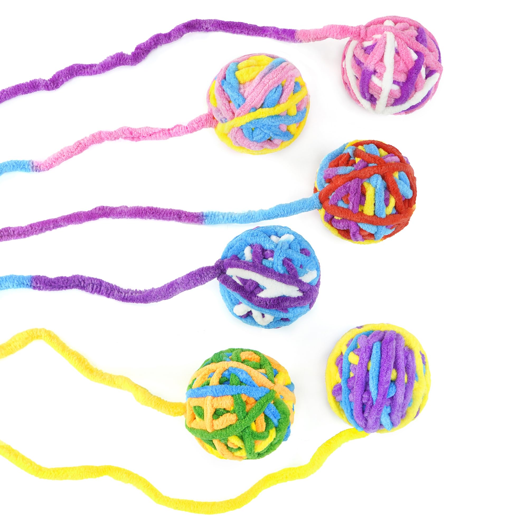 CHIWAVA 2-inch yarn ball exercise and training play