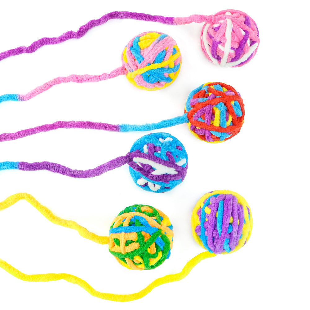 CHIWAVA 2-inch yarn ball exercise and training play
