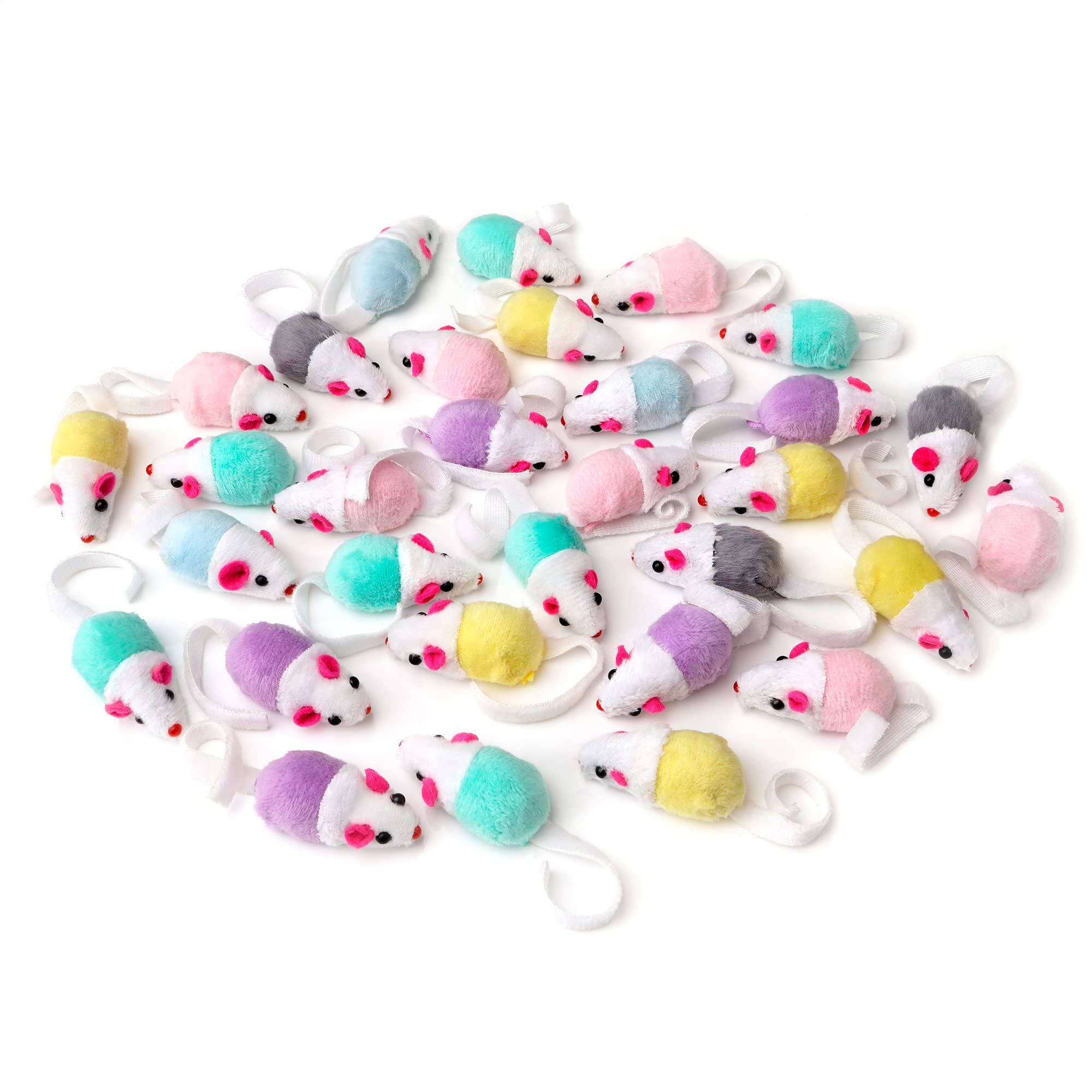 CHIWAVA small-mice-toy highlighting compact size for kitten exploration.