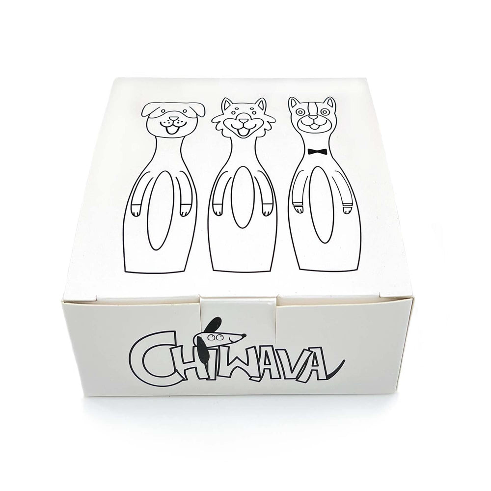 CHIWAVA soft-squeeze latex invites gentle chews and squeak-based play