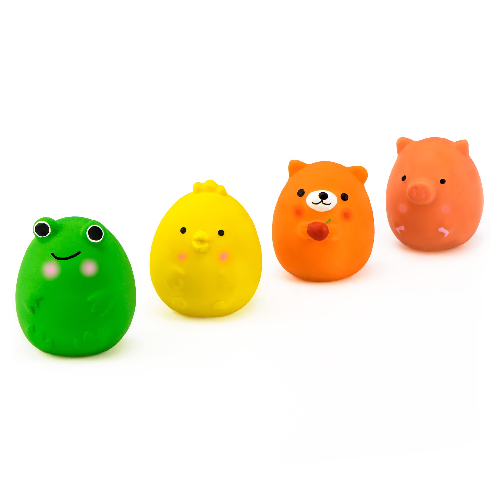 CHIWAVA bear squeak toy; designed for interactive indoor play.