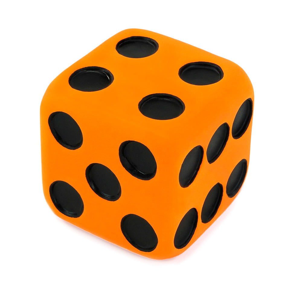 CHIWAVA dice toy bounce-play encourages repeated chases and fetchy returns.