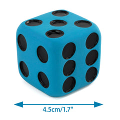 CHIWAVA dice squeaky toy pink invites interactive tossing and grabbing for tiny companions.