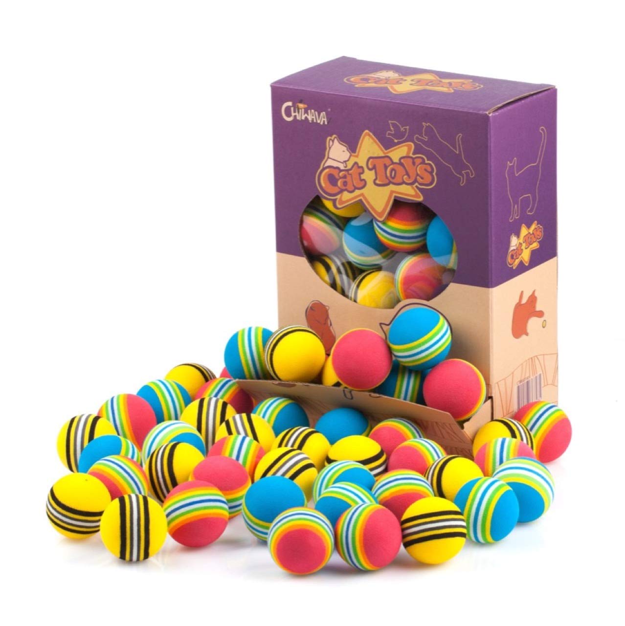 CHIWAVA EVA foam ball toy delivers lightweight, safe play with soft touch.