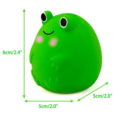 CHIWAVA frog squeak toy; adds variety to outdoor fetch.