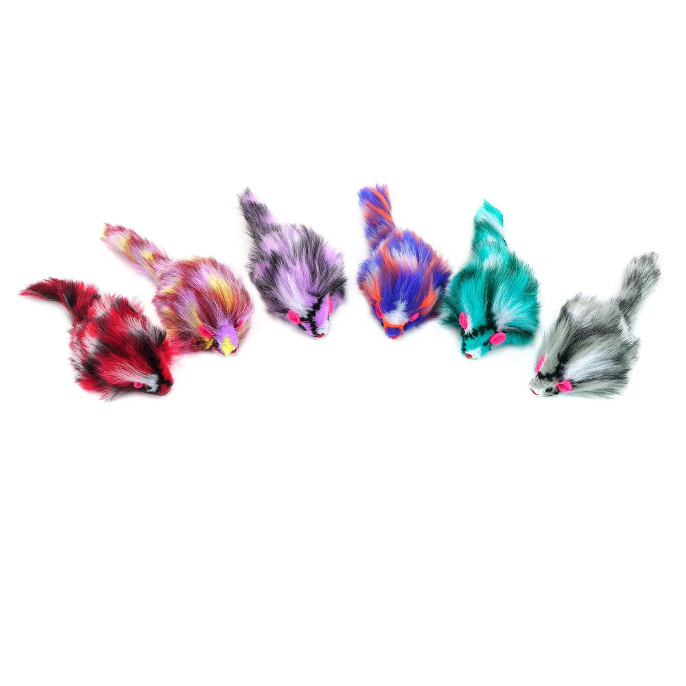 CHIWAVA gradient-color mice toy for visual tracking and engagement.