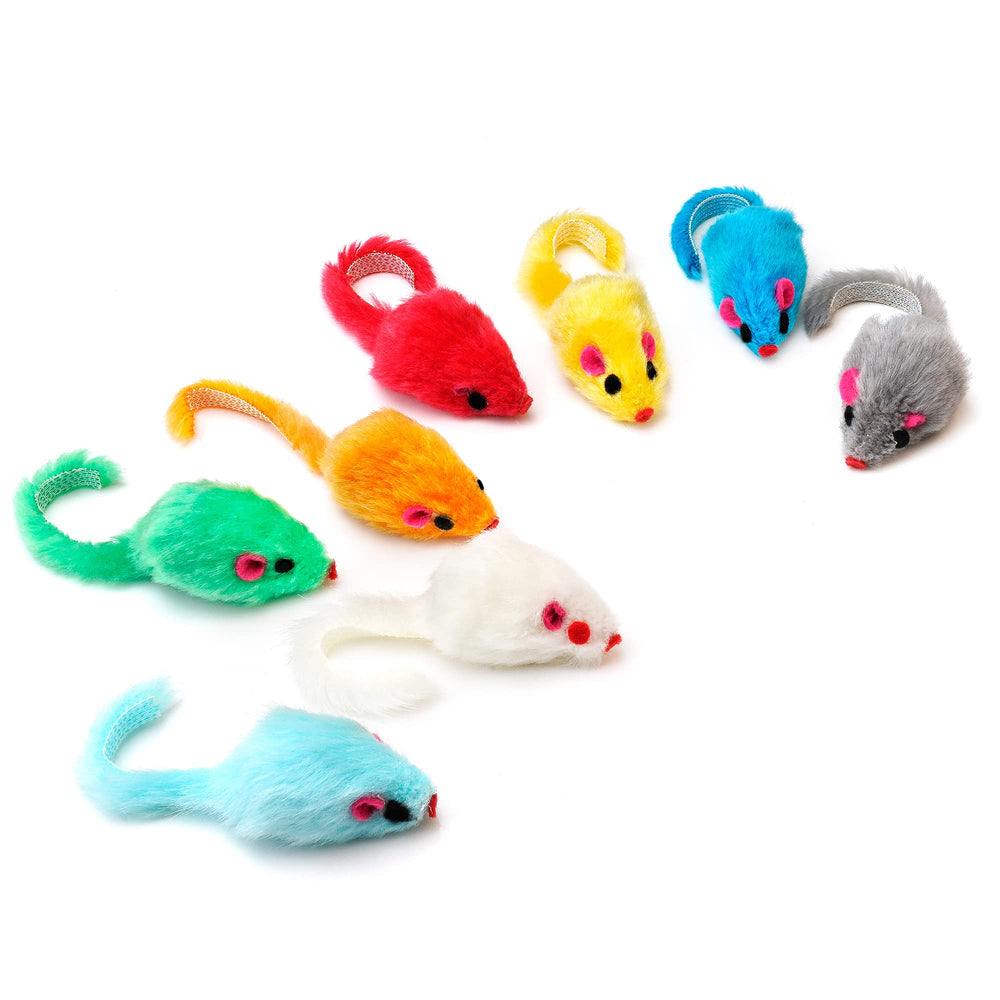 CHIWAVA interactive mice toy encourages chasing and pouncing during play