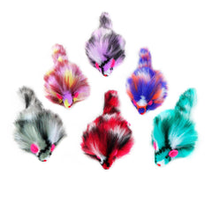 CHIWAVA long-haired mice with soft fur for gentle indoor play.