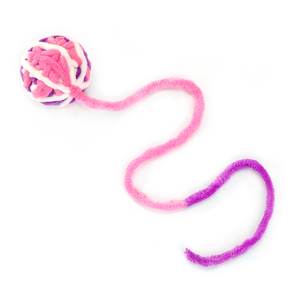 CHIWAVA soft woolen ball with bell focus on texture and sound