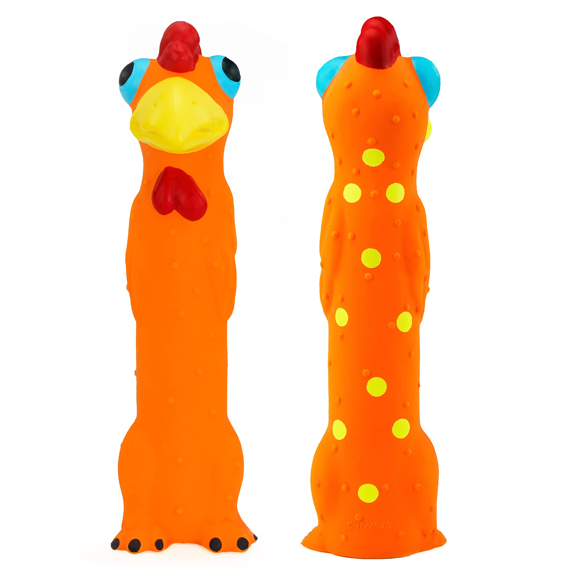 CHIWAVA squeaky toy sound adds interactive chew challenge