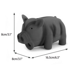 CHIWAVA two-pack pig dog toys in net bag for convenient storage.