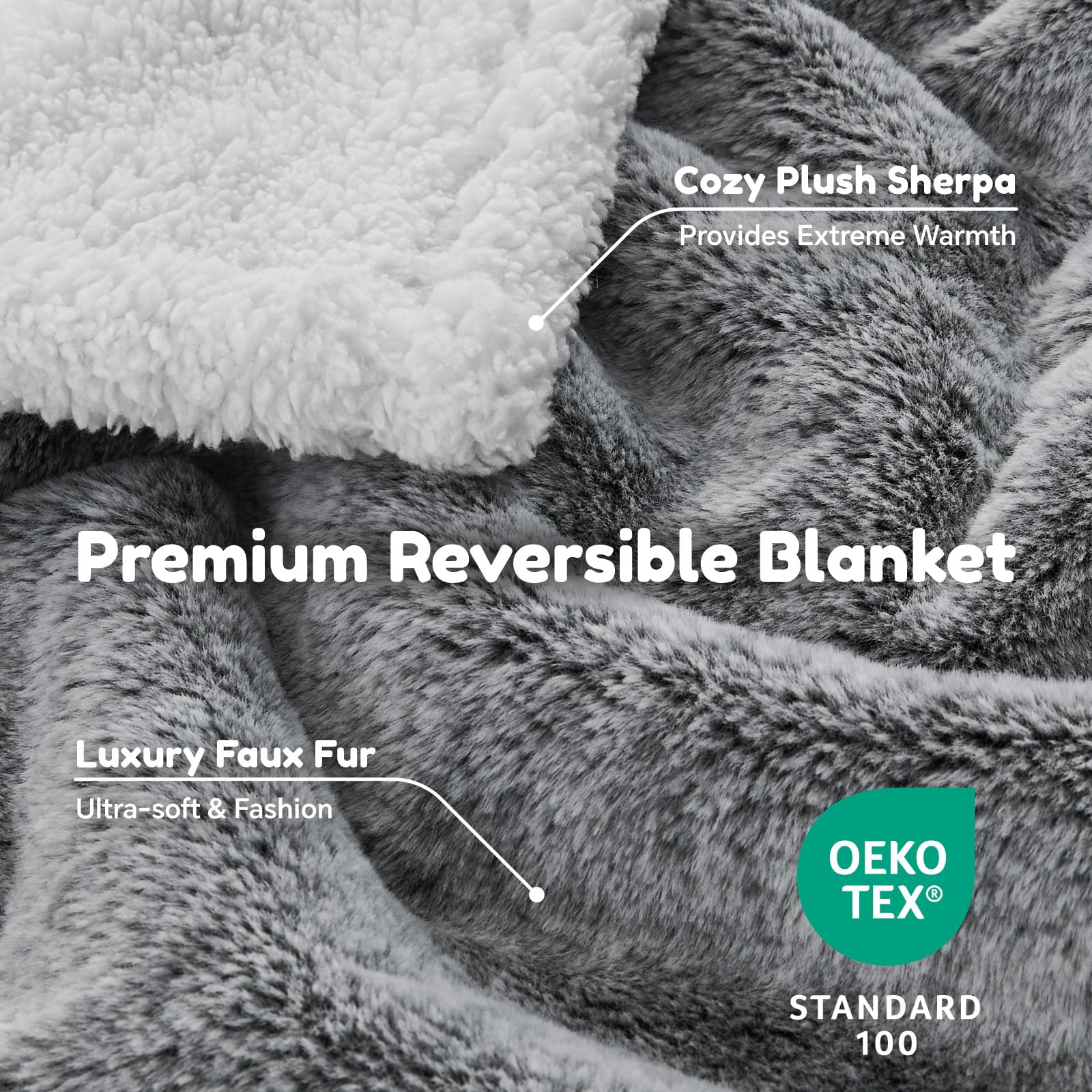 ChiXnuggle black color dog blanket blends with decor while protecting surfaces.