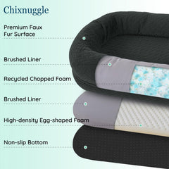 ChiXnuggle chevron fabric provides luxurious, soft lounging experience