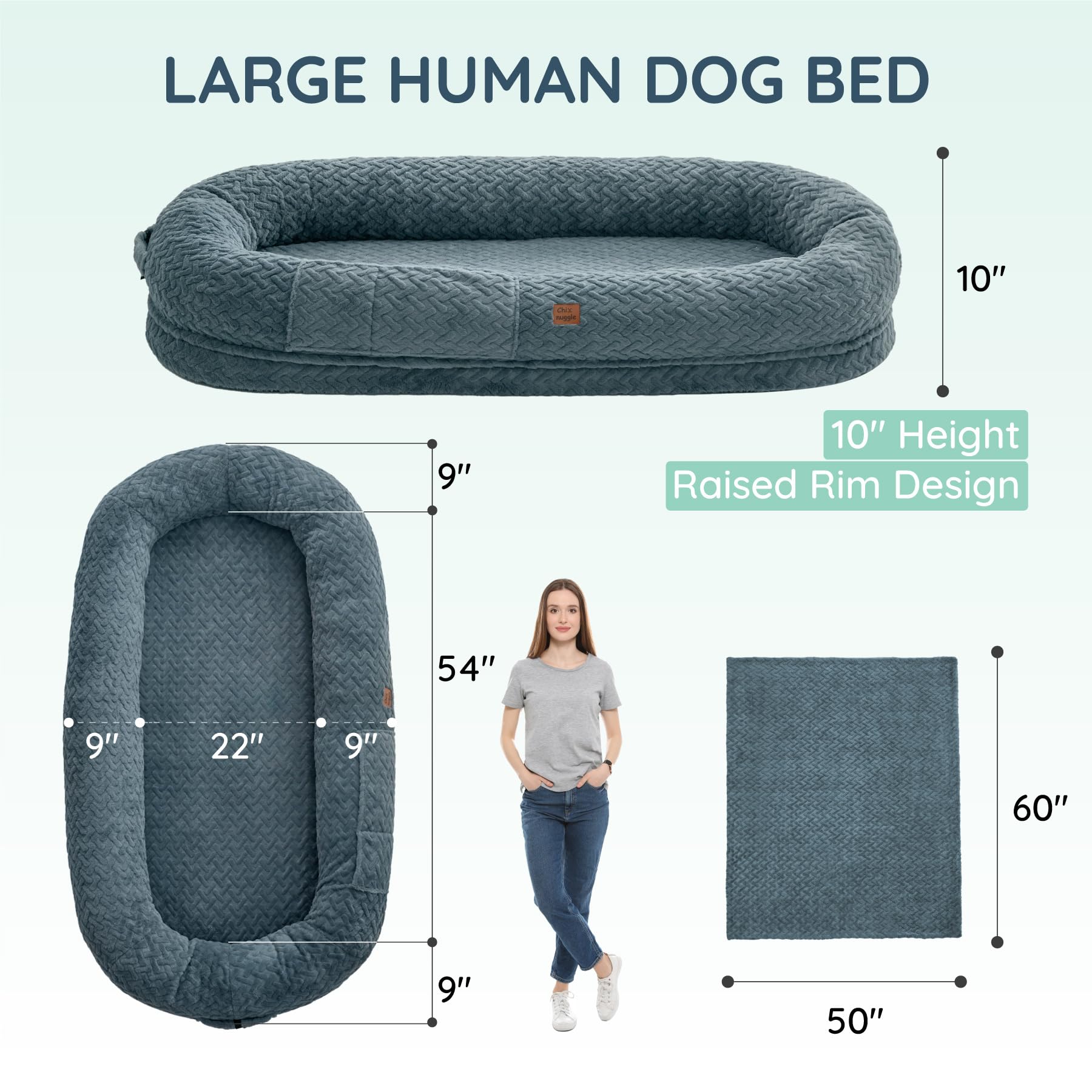 ChiXnuggle side pockets detail for convenient storage