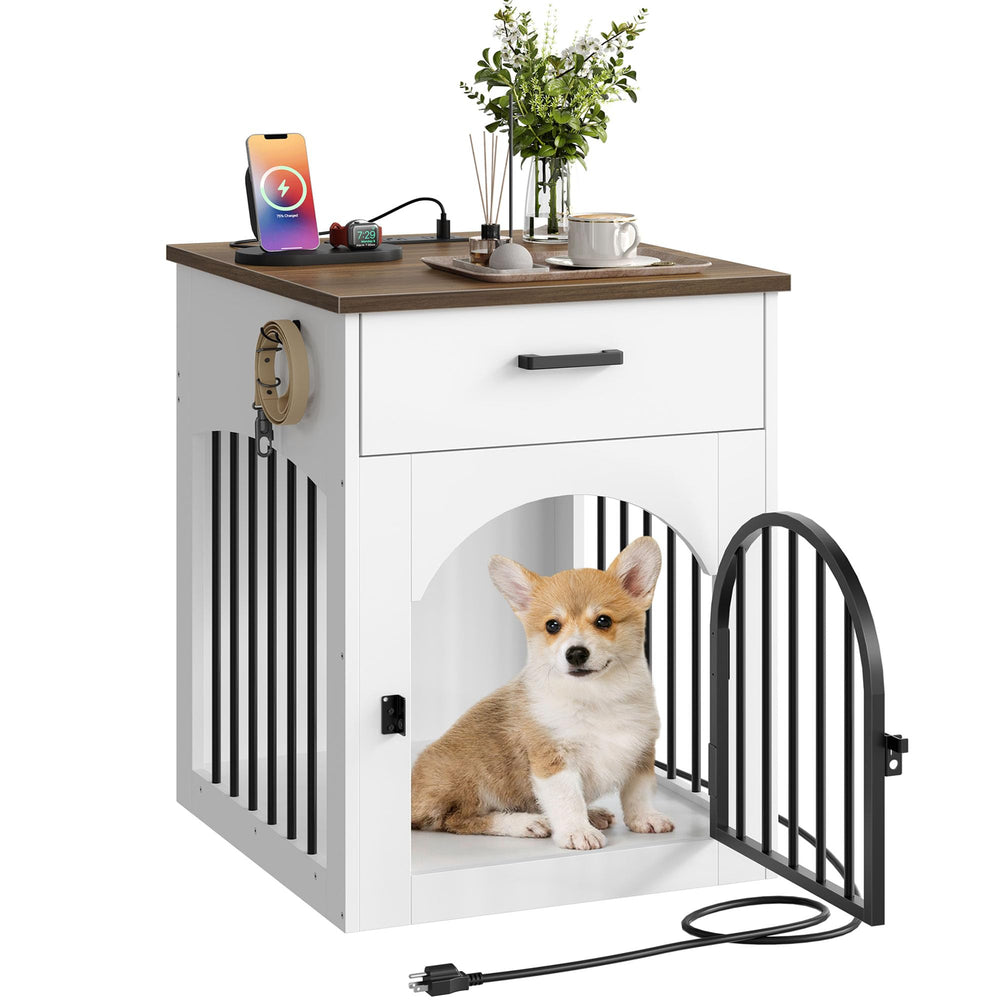 CHOEZON dog crate furniture with sturdy iron pipes for lasting durability