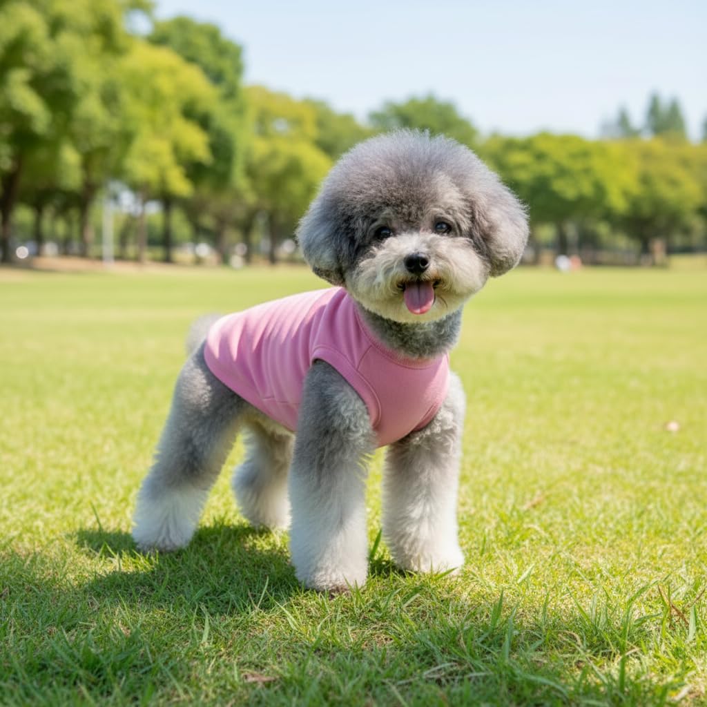 Chol&Vivi size range infographic shows seven available dog sizes