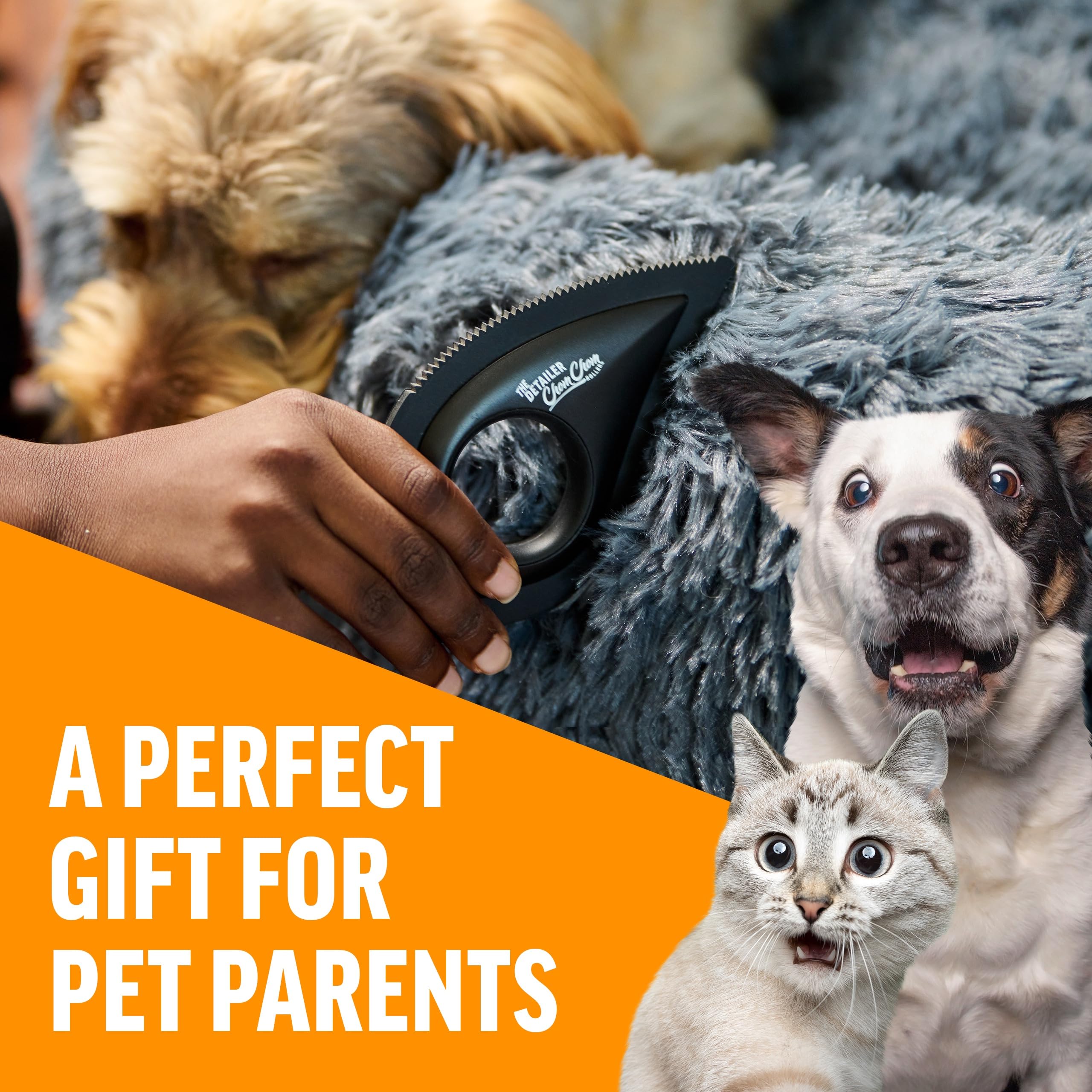 ChomChom Detailer packaged as a gift-ready kit for pet owners.