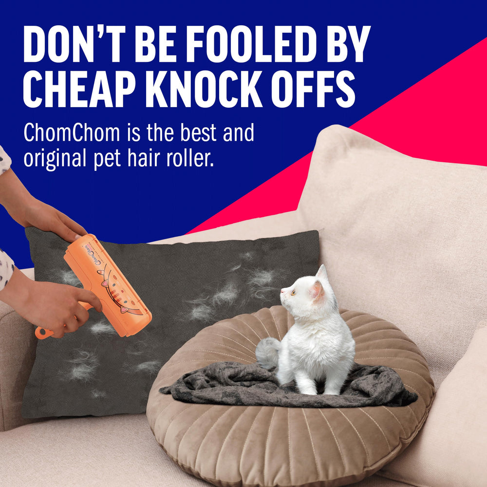 ChomChom Roller clothes-hair-removal helps keep outfits fur-free.