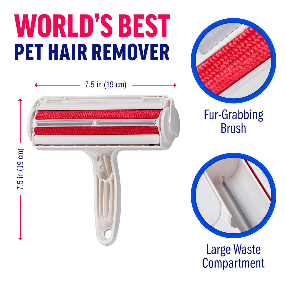 ChomChom Roller easy-release-button enables quick emptying after cleaning.