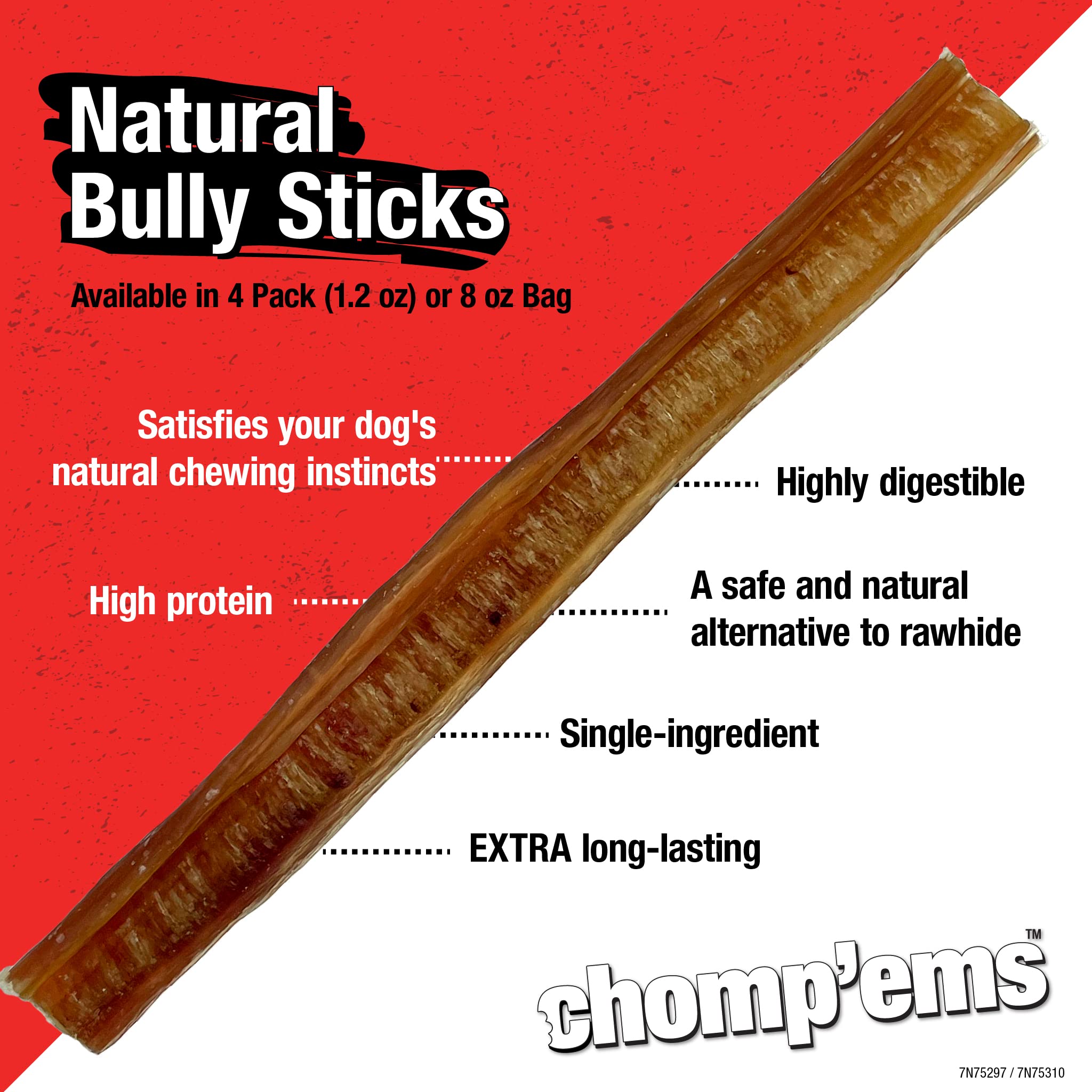 CHOMP 'EMS high-protein, low-fat chew boosts healthy dog nutrition