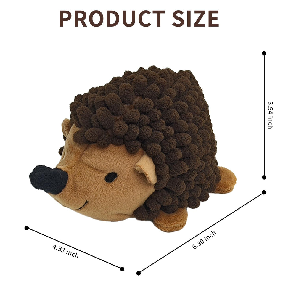 Chongqile Plush Hedgehog No-Stuffing detail emphasizes soft mop plush texture per bite