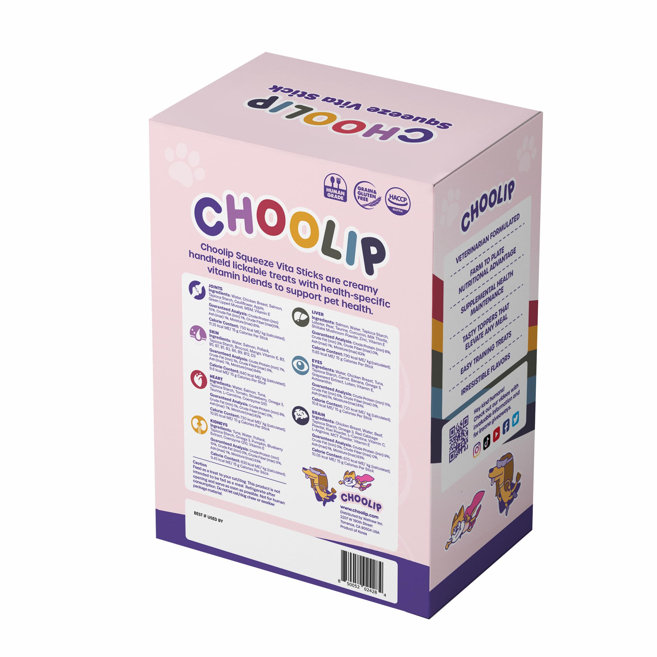 Choolip Squeeze Vita Stick freeze-treat option demonstrates cooling, refreshing treats.
