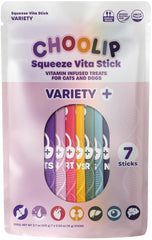 Choolip Squeeze Vita Stick packaging shows joint and skin support-ready puree