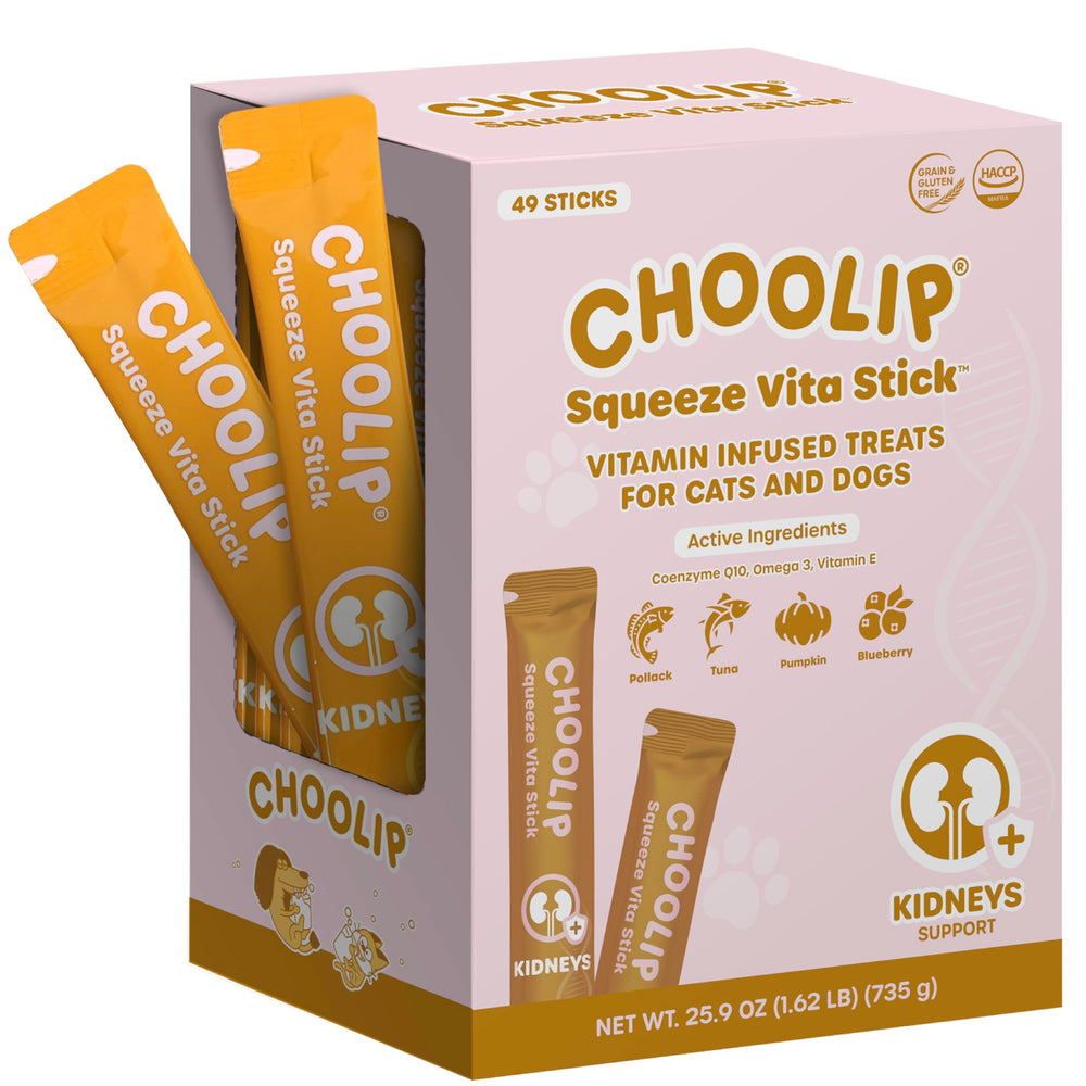 Choolip Squeeze Vita Stick tuna-pollack puree serve for tasty protein boost.
