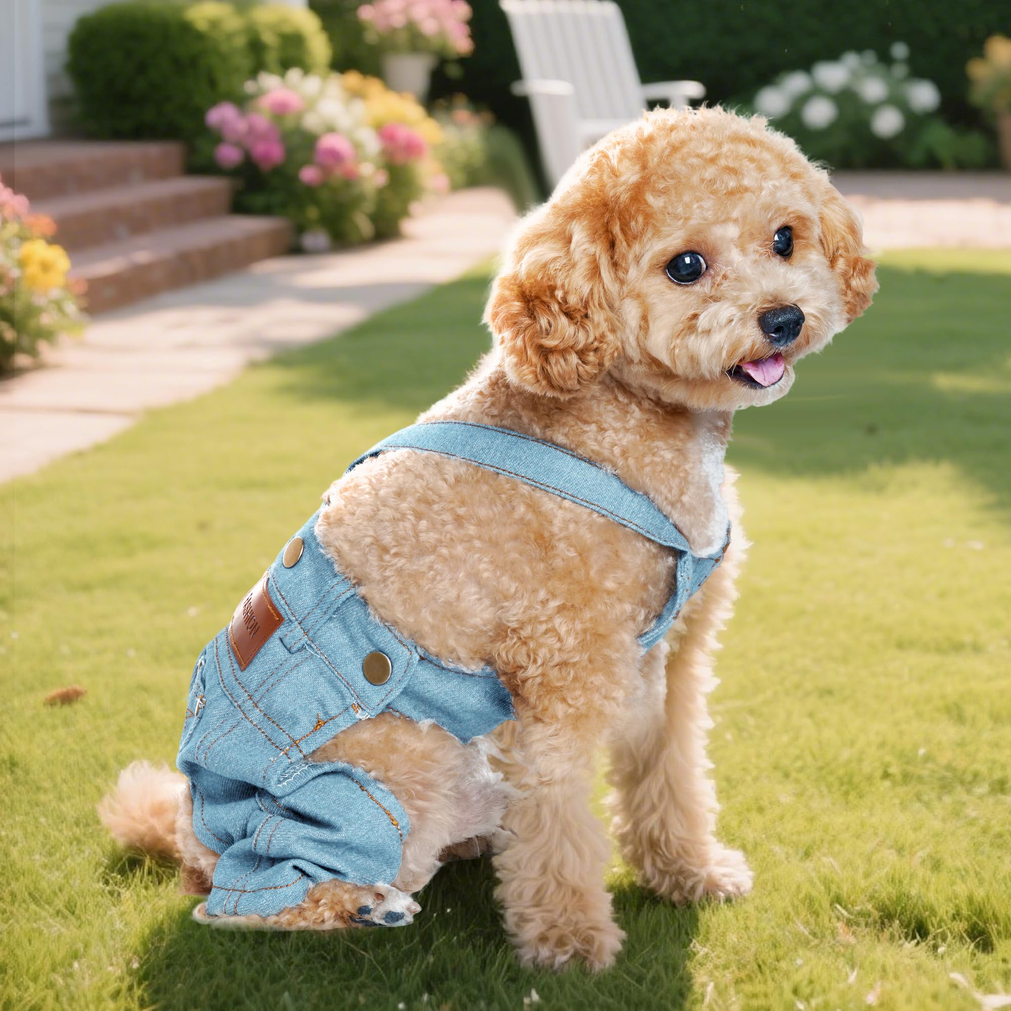 CHOYAXO Denim Overalls styled for outings and events