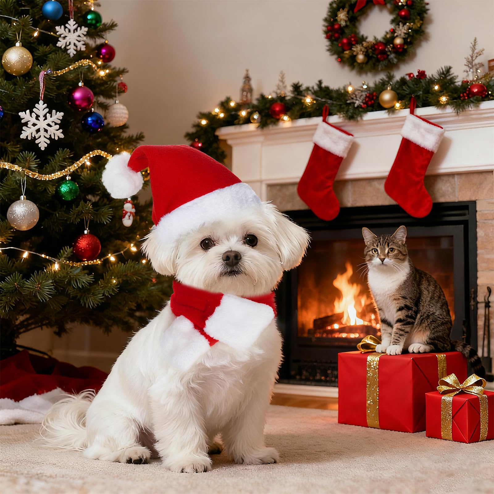 Choyaxo gift-ready pet costume set for a thoughtful Christmas present.