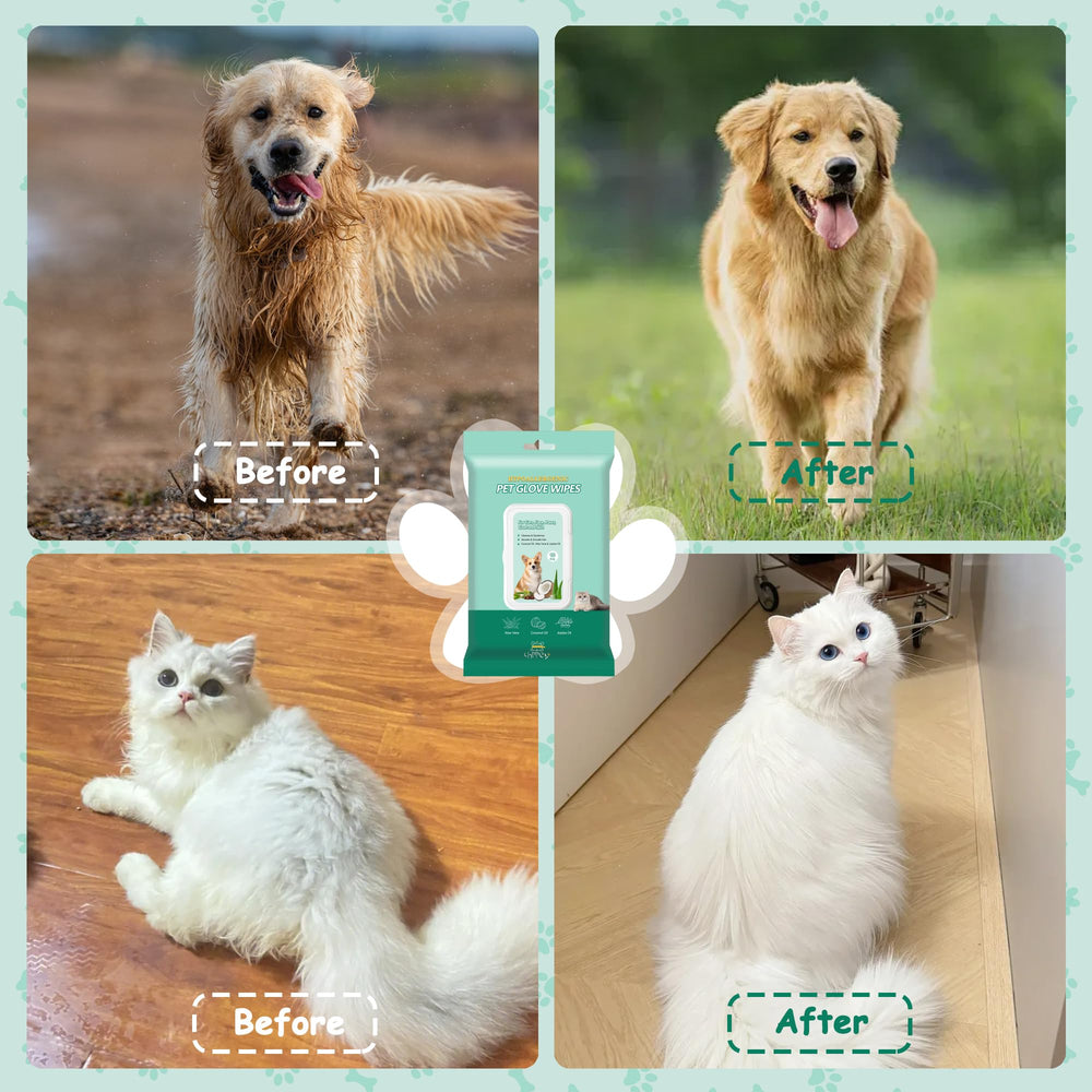 CHPPEY grooming wipes suitable for all ages and breeds