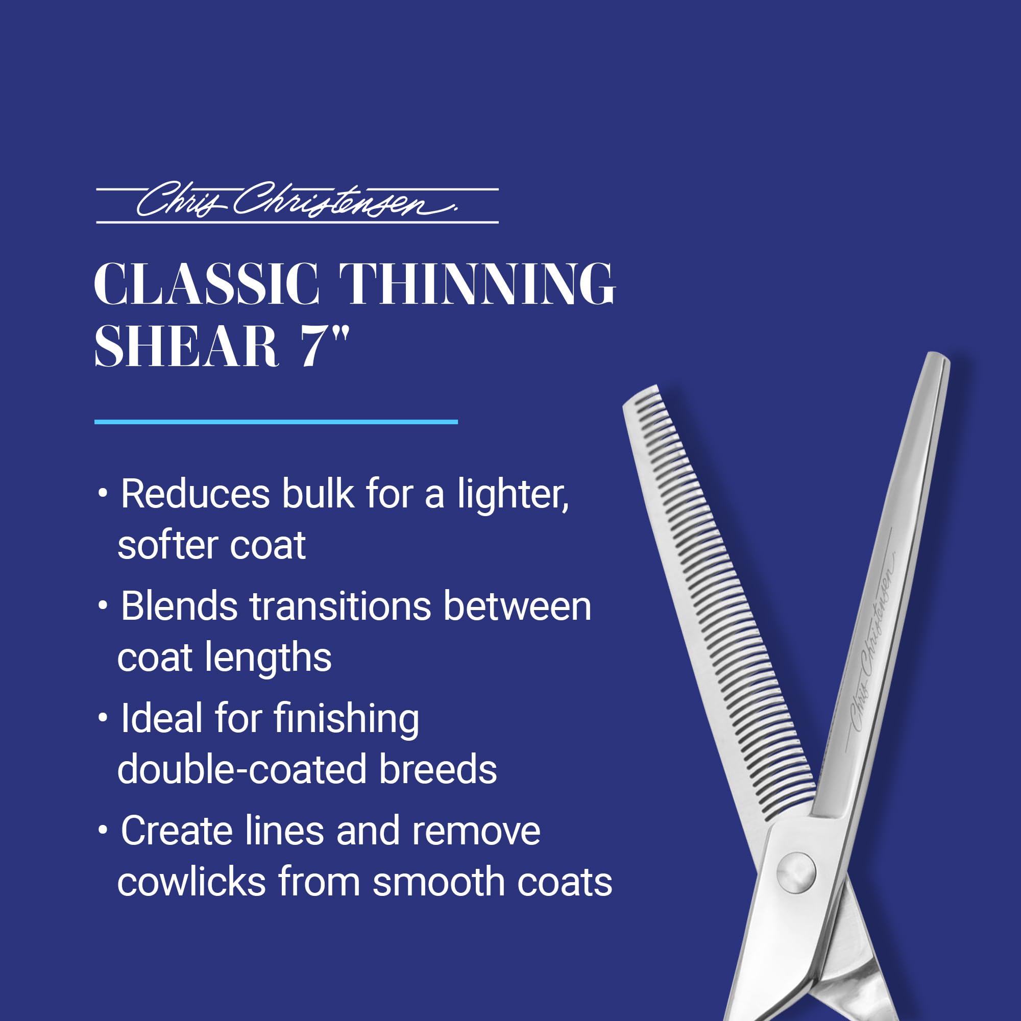Chris Christensen Classic shear oil extends blade life with maintenance