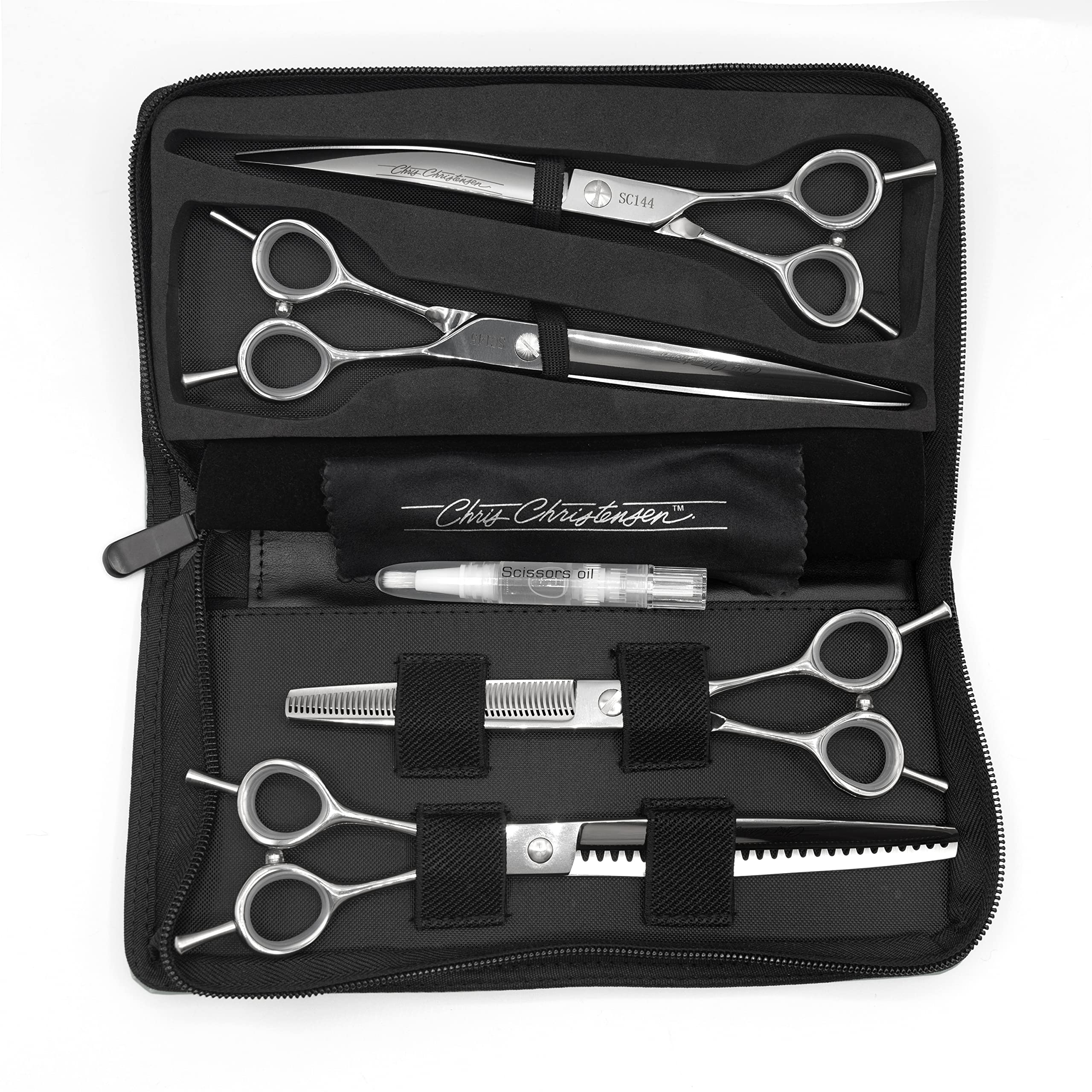 Chris Christensen Classic straight shear for precise lines and versatile grooming