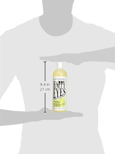 Chris Christensen Happy Eyes suds create rich lather during bath time.