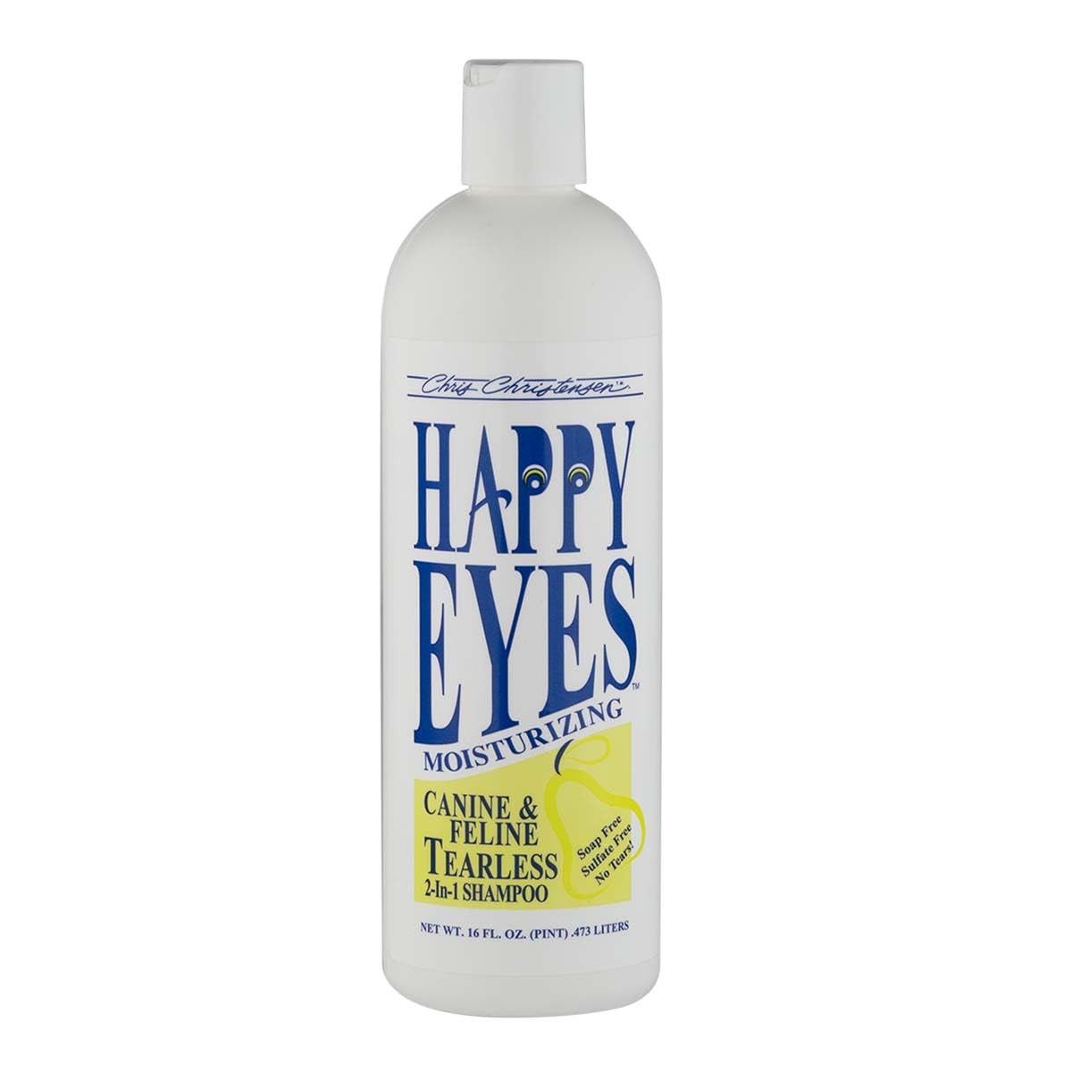 Chris Christensen Happy Eyes bottle ready for precise dilution during grooming.
