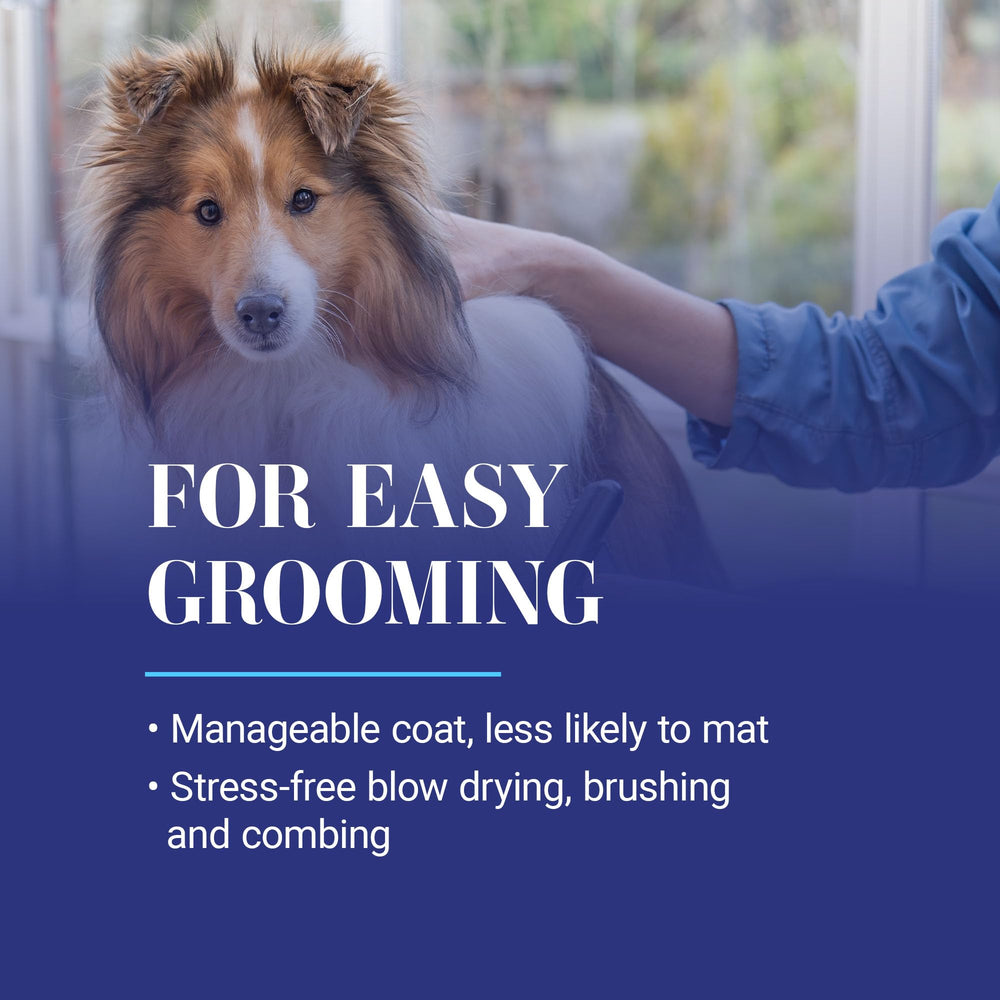 Chris Christensen Ice on Ice Detangling Conditioner dog coat soft silky finish