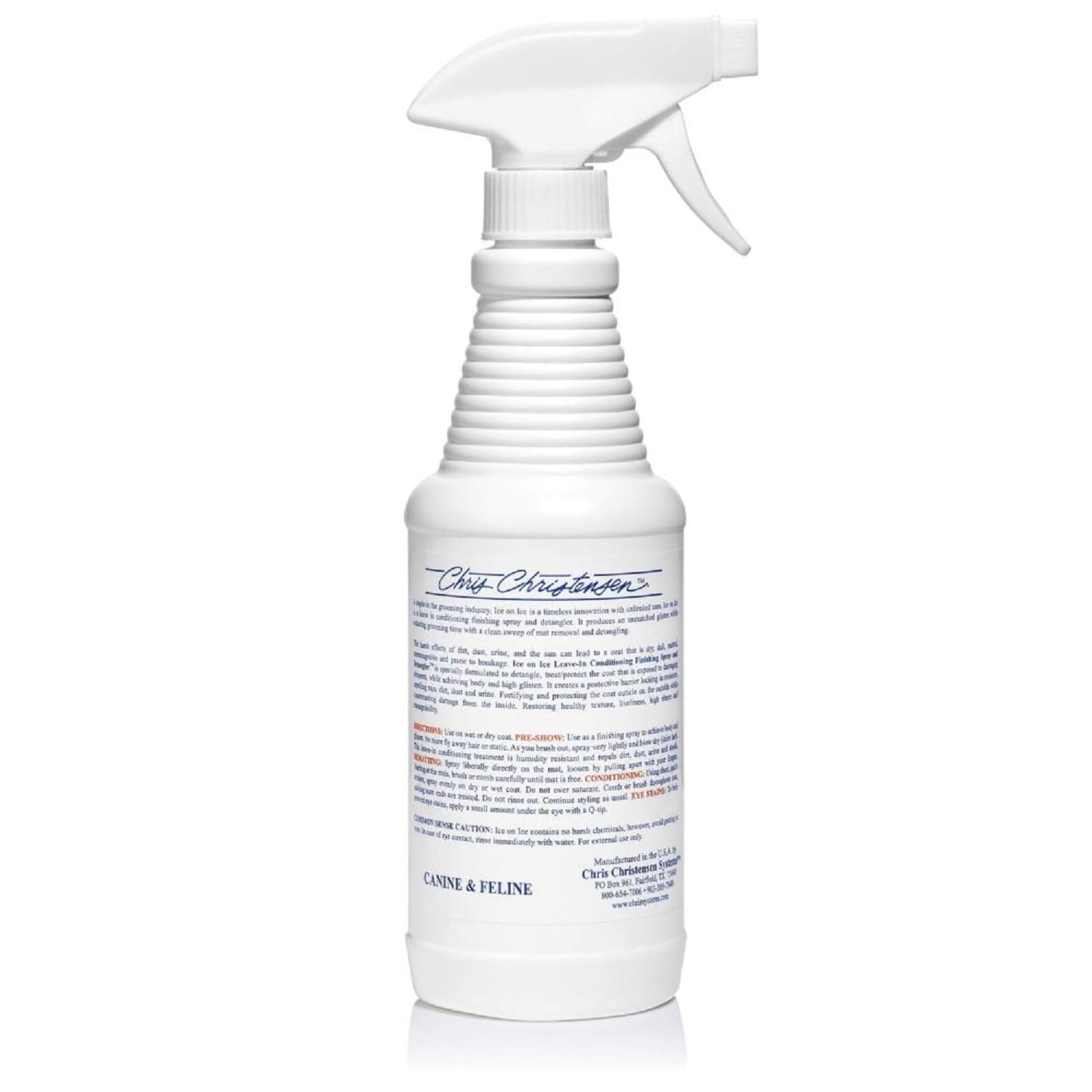 Chris Christensen Ice on Ice made in USA image reinforces quality and provenance