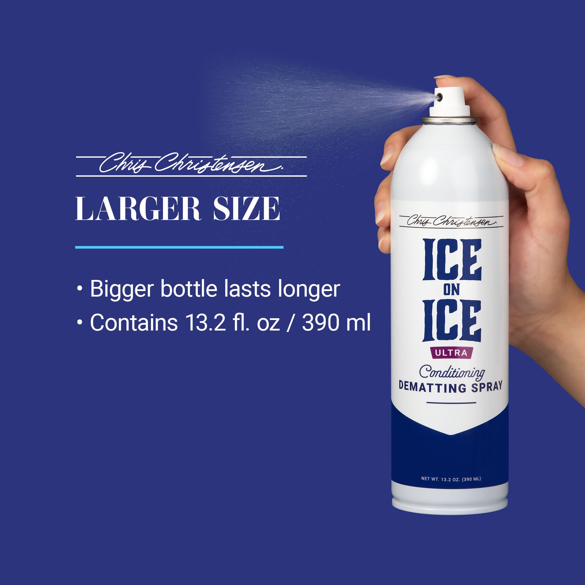 Chris Christensen Ice on Ice Ultra made-in-usa seal highlights domestic production.