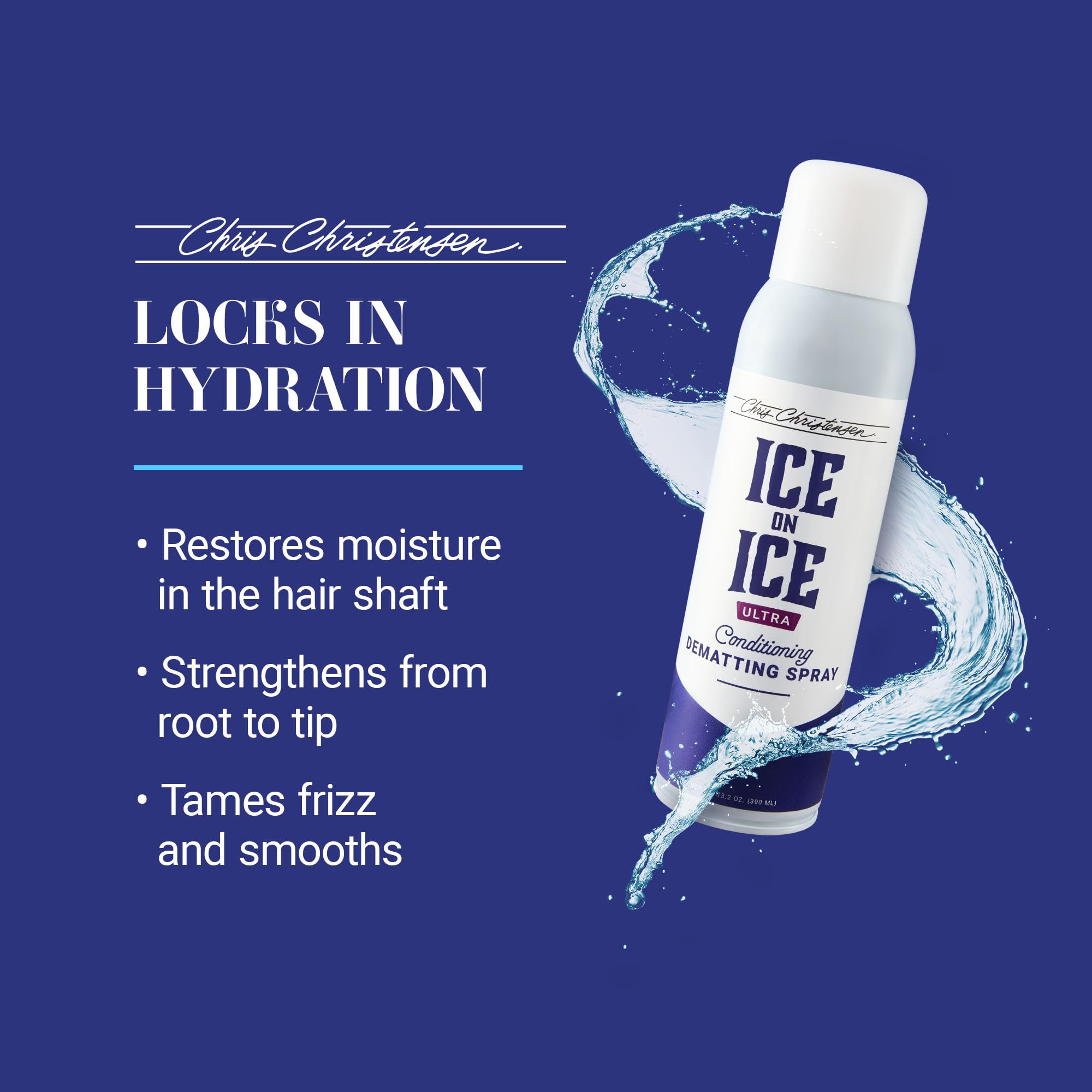 Chris Christensen Ice on Ice Ultra spot-treatment targets heavy mats.