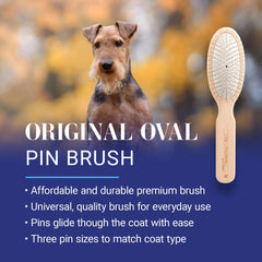 Chris Christensen original-series wooden body shown during comfortable, lightweight grooming