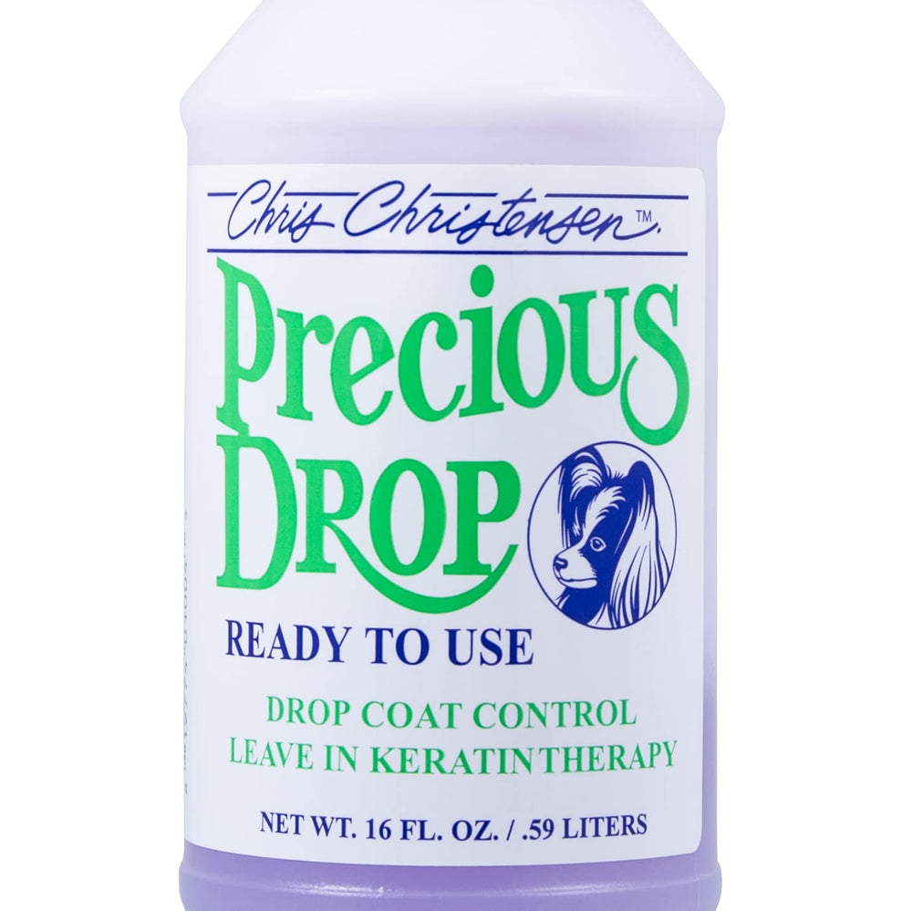 Chris Christensen Precious Drop keratin-proteins highlight bond protection and breakage reduction