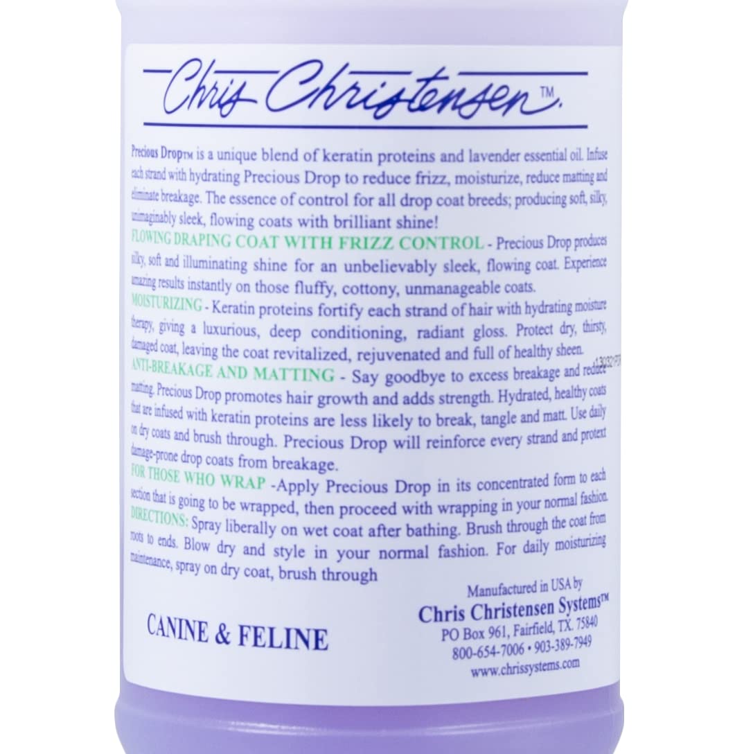 Chris Christensen Precious Drop soft-coat result promises silky, flowing coats