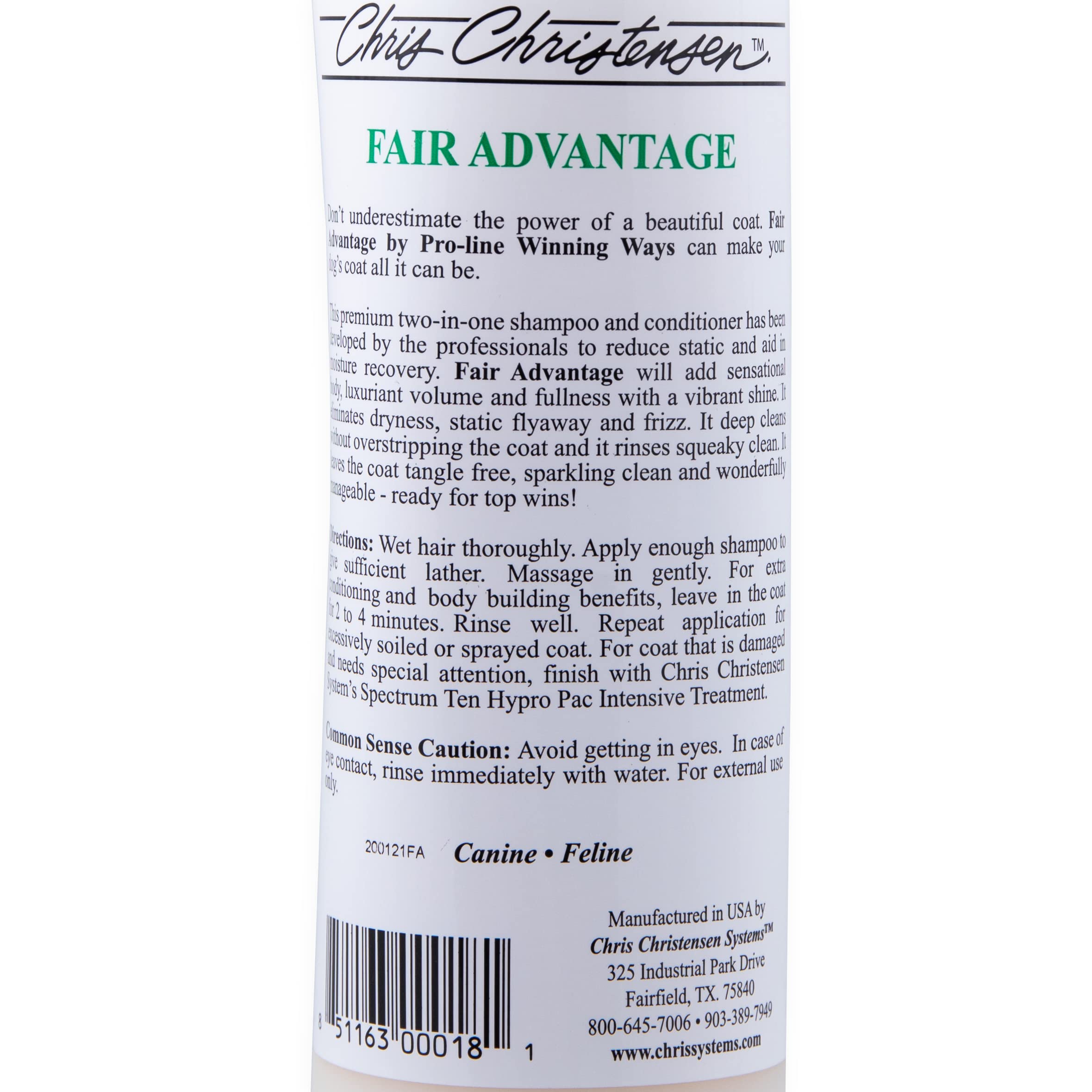 Coat gloss after use highlights vibrant shine and healthy-looking fur.
