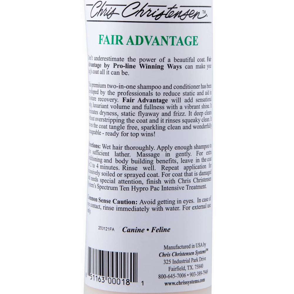 Coat gloss after use highlights vibrant shine and healthy-looking fur.