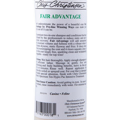 Coat gloss after use highlights vibrant shine and healthy-looking fur.