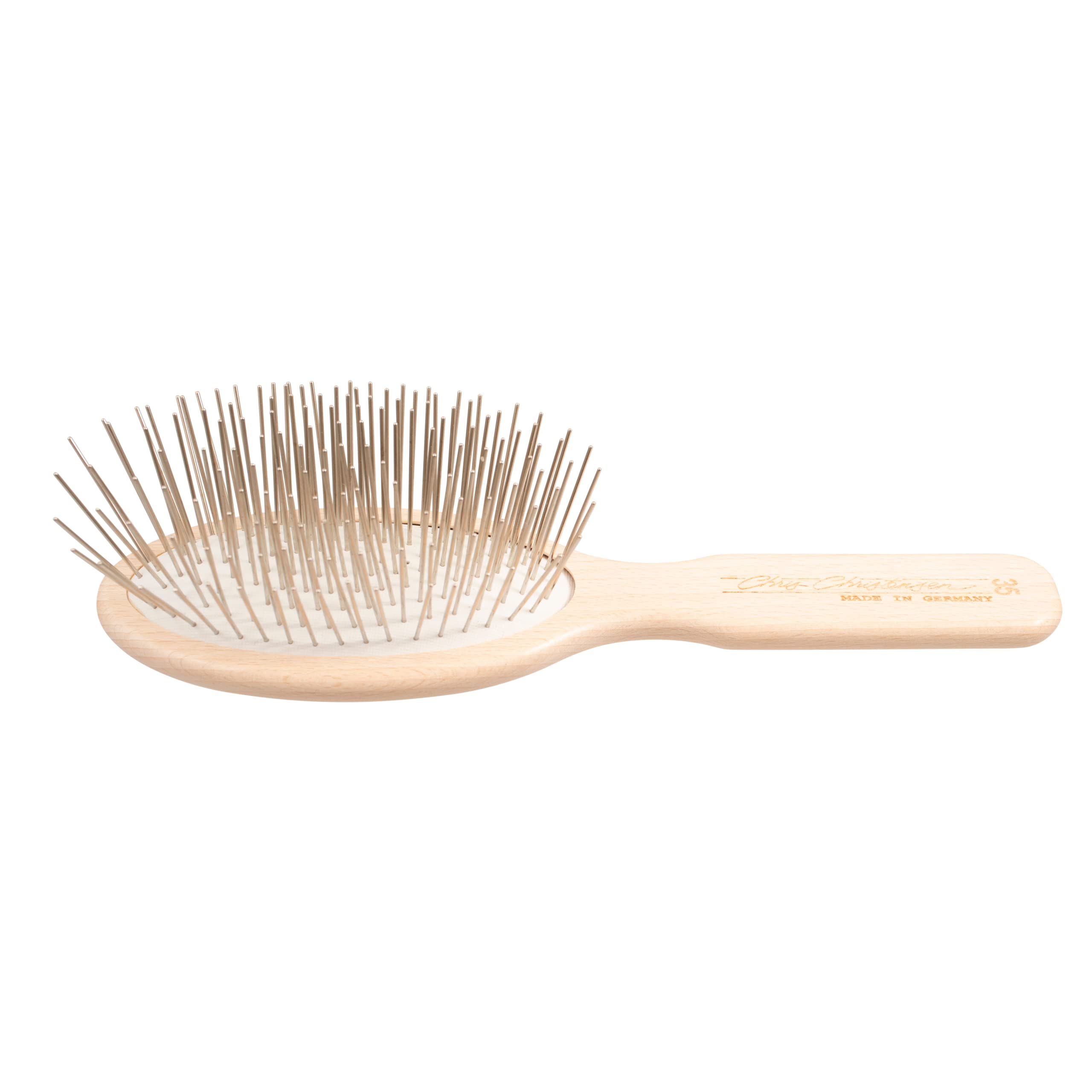 Chris Christensen 6-month warranty accompanies the durable Original Series brush.