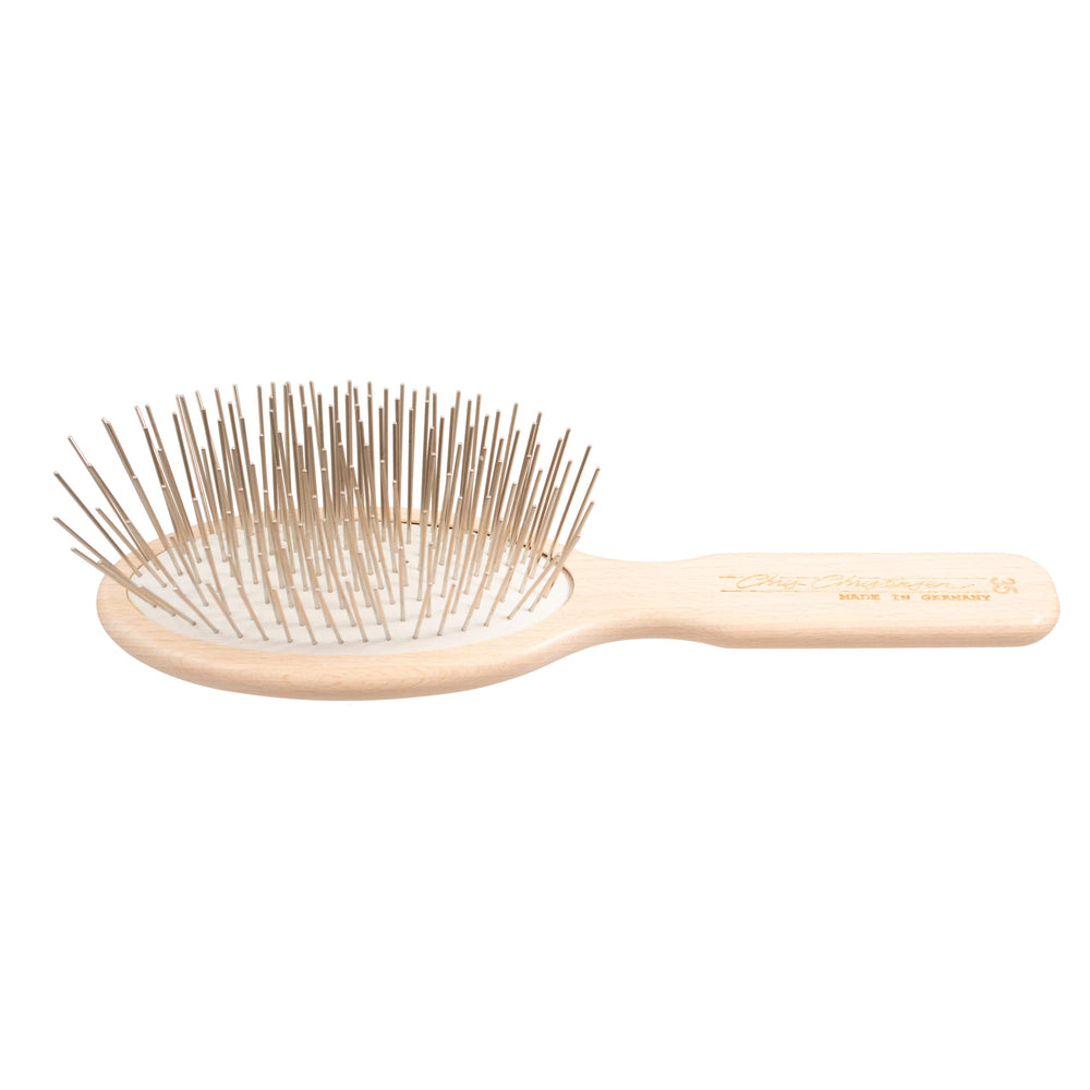 Chris Christensen 6-month warranty accompanies the durable Original Series brush.