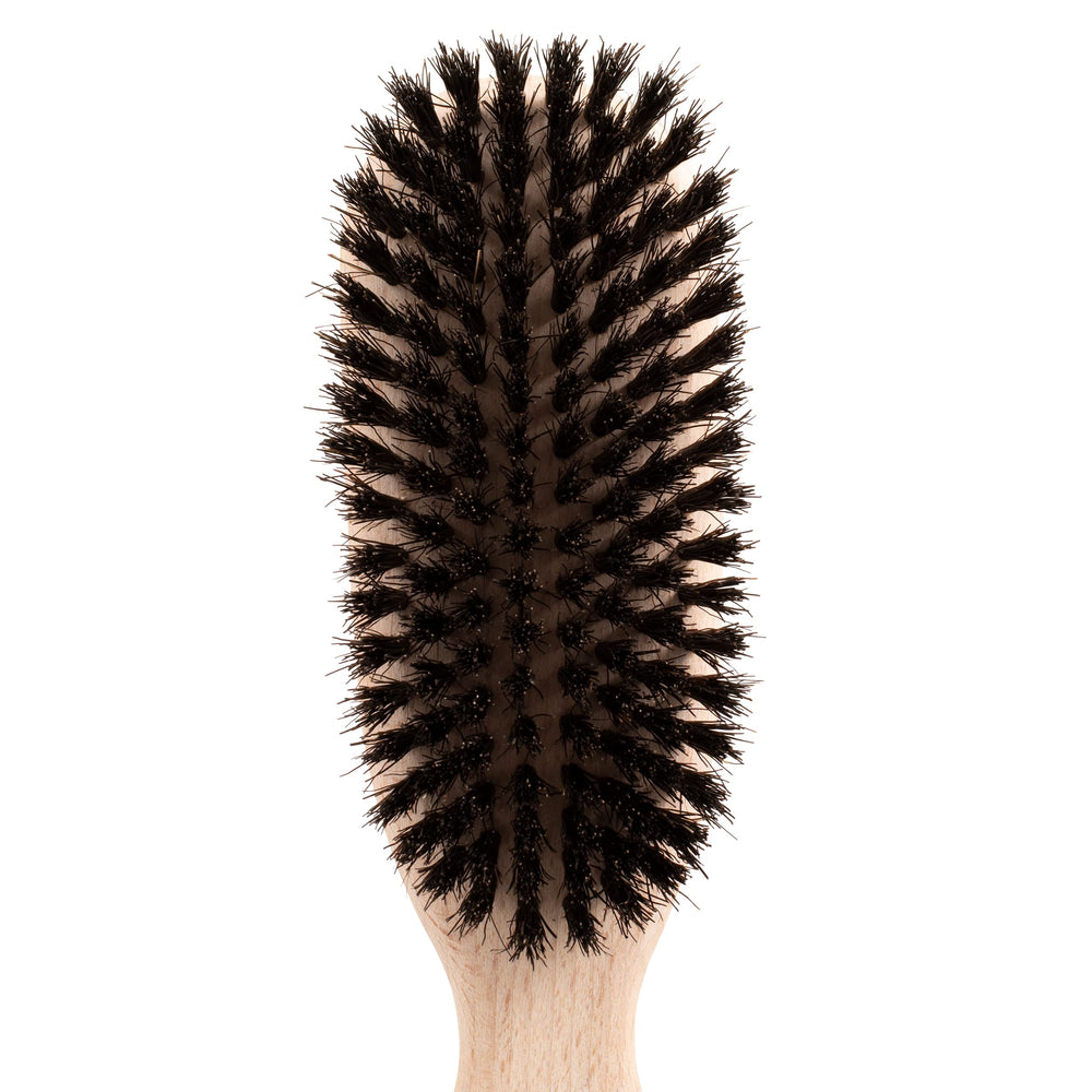 Chris Christensen beech wood handle stresses durability and comfortable grip.
