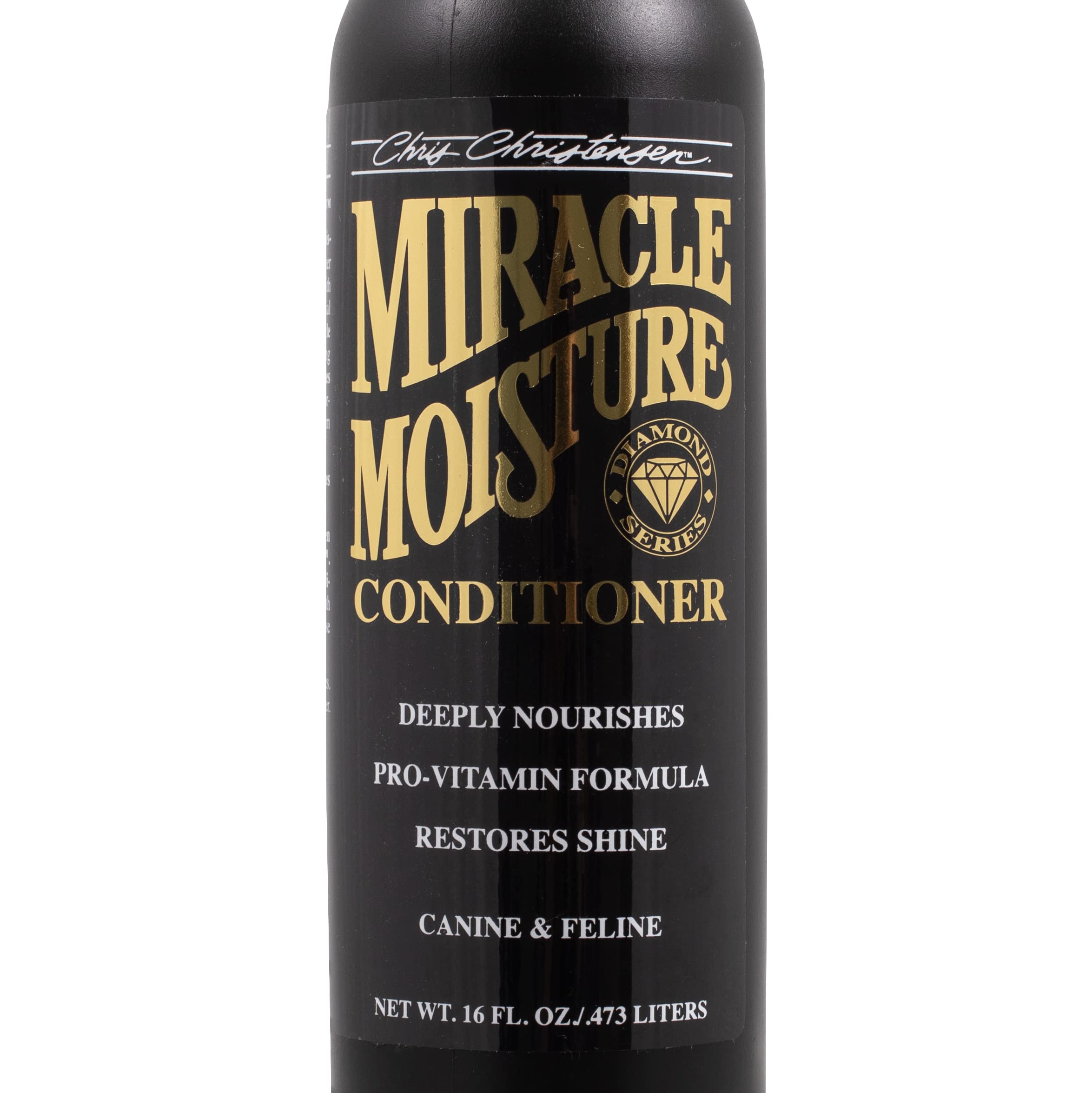 Miracle Moisture coat shine closeup illustrating moisture restoration on fur